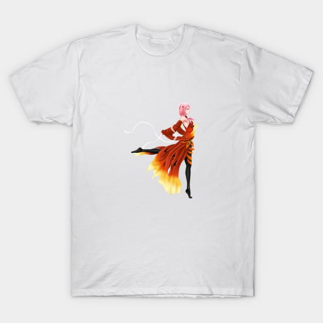 Inori Dancing T-Shirt by Antonydraws